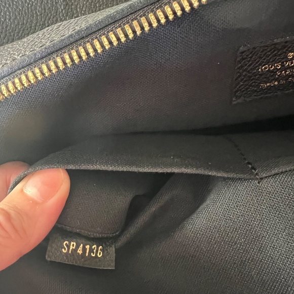 Preowned Authentic Louis Vuitton Monogram Empreinte Vosges MM - Picture 14 of 16